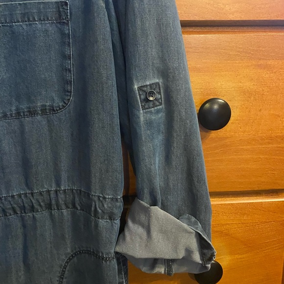 Athleta Denim Shirt Dress - Picture 6 of 9